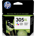 HP 305XL High Yield Tri-color Printer Ink Cartridge Original 3YM63AE Single-pack