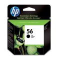 HP 56 Black Standard Yield Printer Ink Cartridge Original C6656AE Single-pack