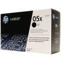 HP 05X Black High Yield Toner Cartridge 6,500 Pages Original CE505X Single-pack