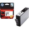 HP 655 Ink Advantage Black Printer Cartridge Original CZ109AE Single-pack