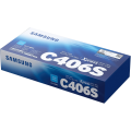 Samsung CLT-C406S Cyan Toner Cartridge 1,000 Pages Original ST986A Single-pack