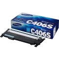 Samsung CLT-C406S Cyan Toner Cartridge 1,000 Pages Original ST986A Single-pack