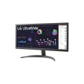 LG UltraWide 25.7-inch 2560 x 1080p FHD 21:9 75Hz 5ms IPS LED Monitor 26WQ500-B.AFBQ