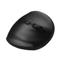 Port Connect Wireless Rechargeable Ergonoc Mouse Bluetooth- Black