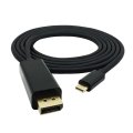 Gizzu 4K Type-C to DisplayPort Cable 1.8m Poly