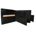 Camel Mountain Rugged and Attractive Genuine Leather Wallet Black XY18084