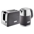 Russell Hobbs Modern and Stylish Grey Silicone Kettle and Toaster Pack