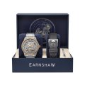 ***must see*** rrp: R11,500.00 THOMAS EARNSHAW BALTIC WHISTON OPEN HEART Silver / Gold Watch
