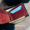 Retail: $129 / R2,199.00 TOM & FRED London® Tommy VINTAGE NAVY Genuine Leather Quick Access Wallet