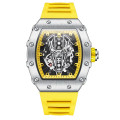 Retail: R1,499.00 ONOLA Sir V Quartz Watch Silver / yellow BRAND NEW