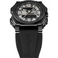***ultimate pilot watch** R10499.00 REVOLUTION® Men`s Desert Eagle 316L Black Dual Time Watch NEW