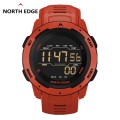 look!! NORTH EDGE Mars Watch brand new in box red