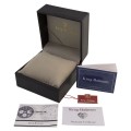 Retail: £870/ R14,975.00 Krug-Baumen Mens Air Traveller Diamond 46mm Watch