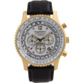 Retail: £870/ R14,975.00 Krug-Baumen Mens Air Traveller Diamond 46mm Watch