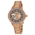 RRP $525* STUHRLING ORIGINAL Women's AUTOMATIC Lady Perle Crystal Watch
