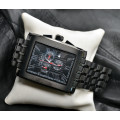 RRP: $1800 /R21,600.00 Aquaswiss Men's Tanc XG HUMUNGOUS Chrono Swiss Watch with Ion Steel Bracelet