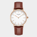 Retail: R2999.00 TOM & FRED LONDON Women's British Darby Brown Leather Watch