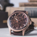 Retail: R7,800.00 Earnshaw 1805 London BAUER SHADOW Master of Complications Automatic Skeleton Watch