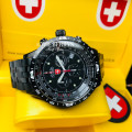 Retail: R15,000.00 CX Swiss Military "Airforce One" 200 Meter Depth United States AF1 Chrono Watch