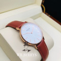Retail: R2999.00 TOM & FRED LONDON Women's British Darby Brown Leather Watch