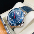 Retail: R8,299.00 VERSACE Men's Versus Kalk Bay Leather Navy Blue Sport Watch BRAND NEW Genuine!