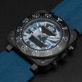 INFANTRY MILITARY CO. Tank Camo XL 47mm DUAL MOVEMENT Watch with Silicone Band BOXED, FULLY LOADED!