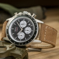 INFANTRY MDC Light Brown Aviator Chronograph Watch Brand new BOXED, FULLY LOADED!