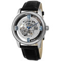 RRP $525 >> STUHRLING ORIGINAL® Men's Solaris Elite Skeleton Watch brand new in box