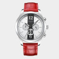 TOM & FRED London® Men's BRABHAM British Racing 1/1000 Produced Chronograph Scarlet Red Watch