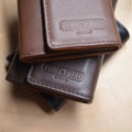 *the speed wallet* TOM & FRED London® "Freddy" Genuine British Leather Pocket Wallet