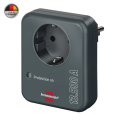 Brennenstuhl Surge Protection Adaptor Anthracite - 13 500A - EU Plug (1506996)