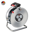 Brennenstuhl Cable Reel Stainless Steel with 3-way SA Multiplug - 50m (3198067)