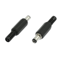 DC Male Inline Power Plug 5.5mm x 2.1mm