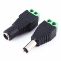 5.5mm x 2.1mm Male DC Power Terminal Socket Jack Cable Connector for Arduino