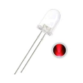 10mm LED Water Clear Red