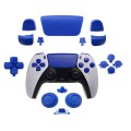 PS5 Dualsense Controller Full Button Set Blue for BDM-030