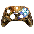 XBOX SERIES S/X Controller Front Faceplate Art Series Glossy Steampunk