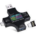 Type C USB Tester Current Voltmeter Amp Detector