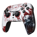 PS5 Dualsense Controller Front Shell With Touchpad Luna Glossy Blood Zombie