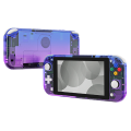 NS Switch Lite Complete Shell Kit Glossy Gradient Translucent Bluebell
