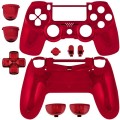 Ps4 Dualshock 4 Complete Shell Series Chrome Red