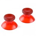 XBOX One Controller Replacement Thumbsticks Clear Red