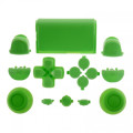 PS4 Controller Button Touch Pad Set Solid Green