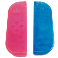NS Switch Joy-con Left and Right Replacement Case Set Transparent Blue / Pink