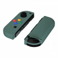 NS Switch Joy-con Left and Right Replacement Case Set Silky Soft Touch Pine Green