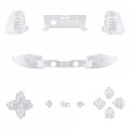 Xbox One S Full Button Set Transparent Clear White