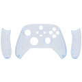 XBOX SERIES S/X Controller Front Faceplate With Side Rails Clear Glacier Blue