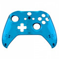 XBOX ONE S Controller Front FacePlate Glossy Clear Blue