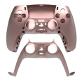 PS5 Dualsense Controller Top and Bottom Shell with Trim Rose Gold