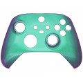 XBOX SERIES S/X Controller Front Faceplate Glossy Chameleon Green Purple